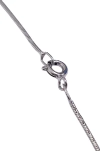 Detalhe Fecho de Mola Fio Ouro Branco 800‰ Rabo de Rato